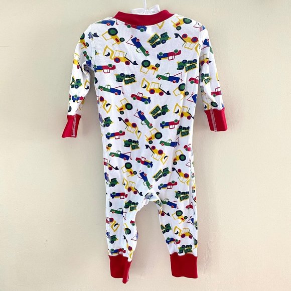 Hanna Andersson Transportation Pajamas 70 cm 9-18M - Picture 7 of 8